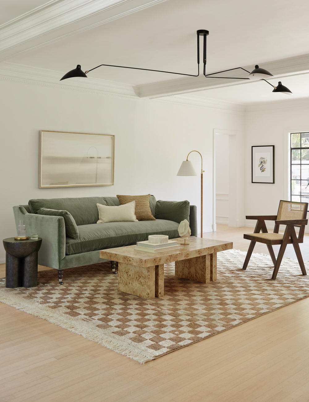 Lulu and Georgia - Brisa Burl Wood Coffee Table