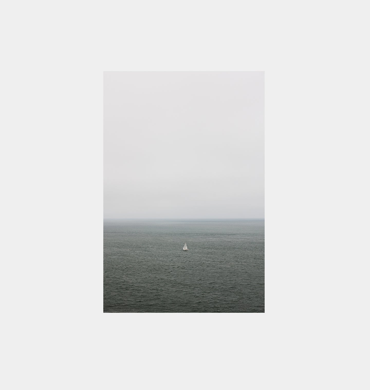 Amber Interiors - Lone Sailboat