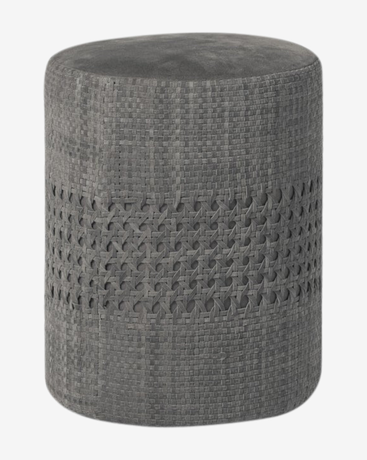 McGee & Co - Longmont Suede Ottoman