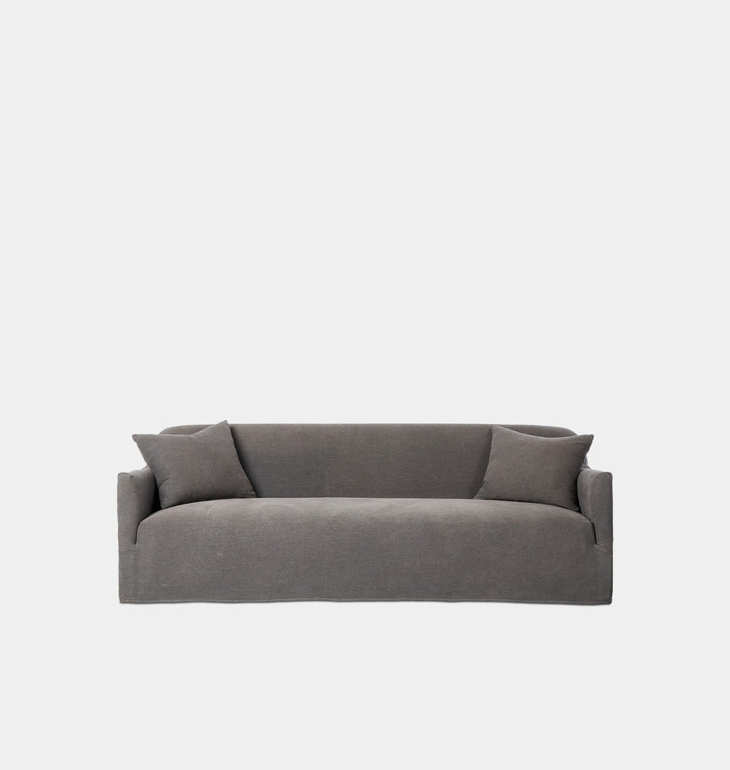 Amber Interiors - Lowell Slipcover Sofa 96"