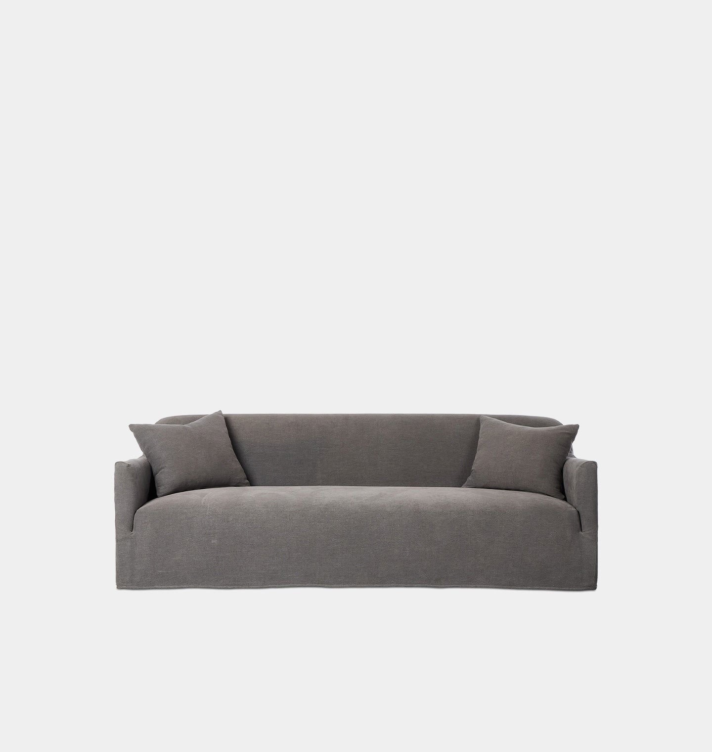 Amber Interiors - Lowell Slipcover Sofa 96"