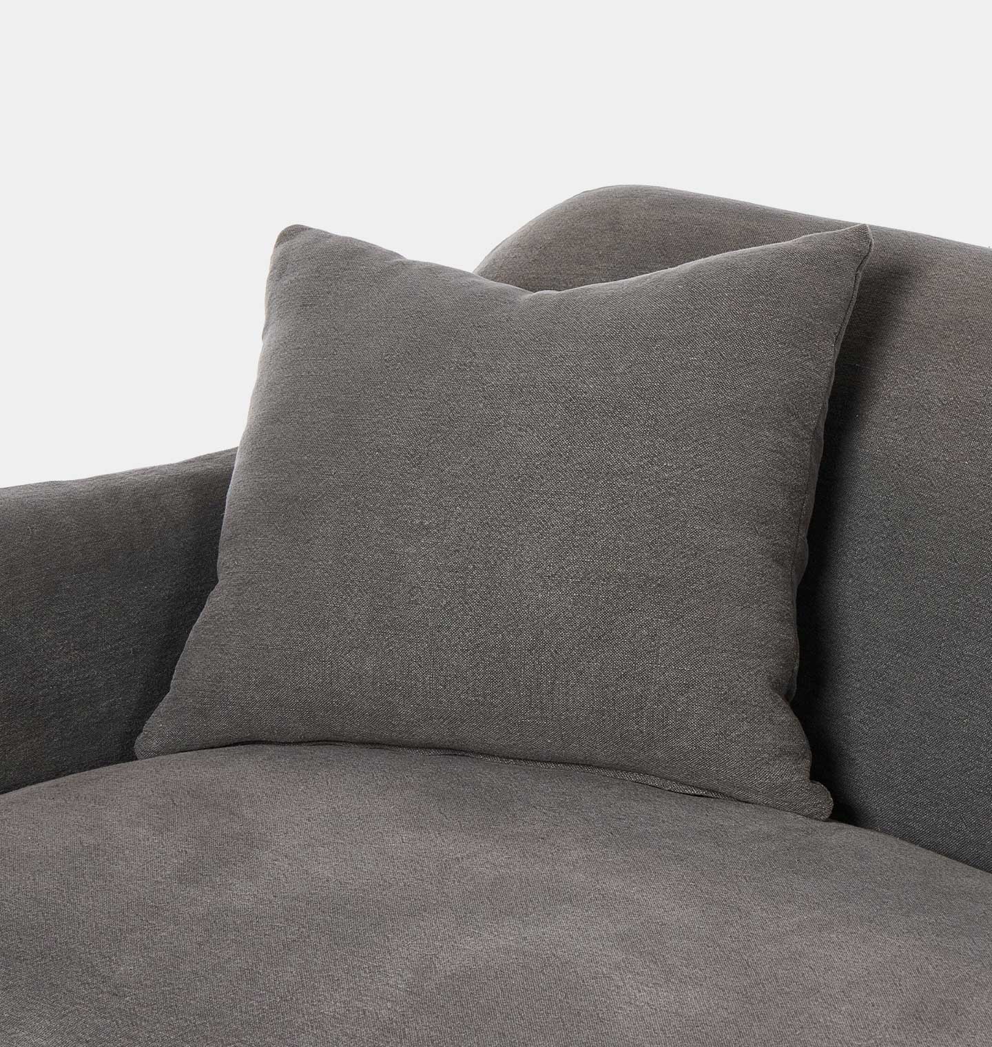 Amber Interiors - Lowell Slipcover Sofa 96"