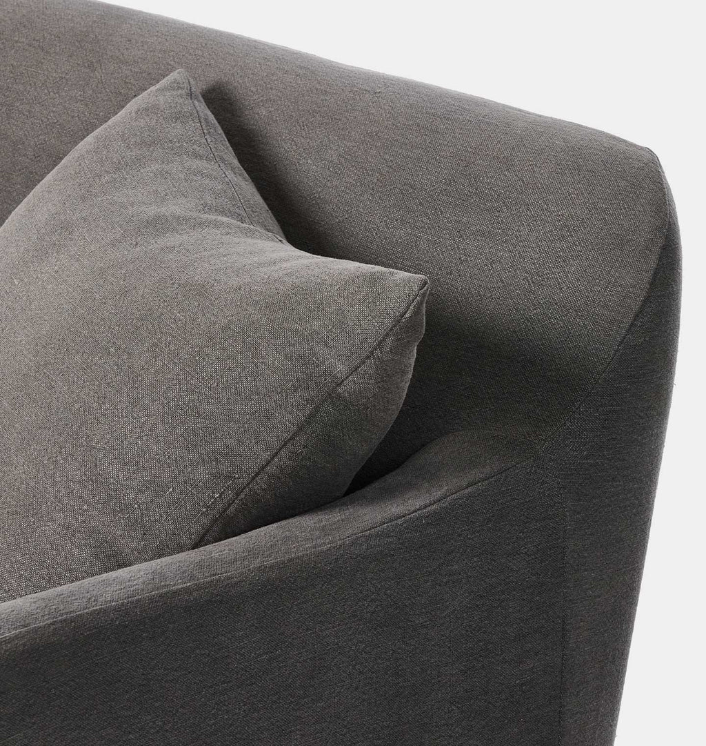 Amber Interiors - Lowell Slipcover Sofa 96"