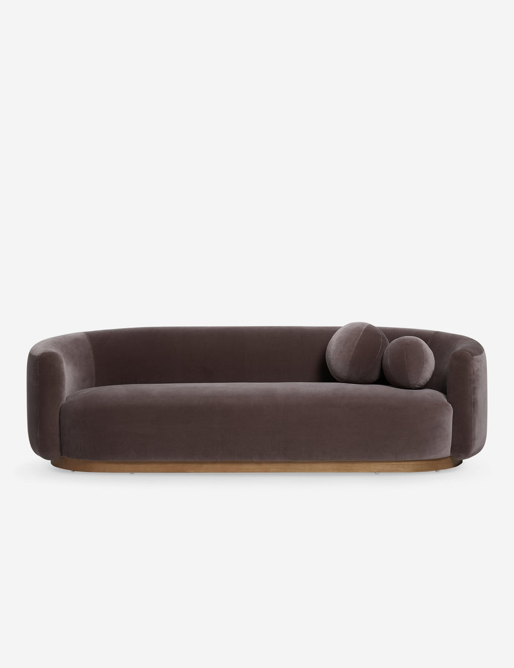Lulu and Georgia - Open Box: Lowry Sofa, Mink Velvet