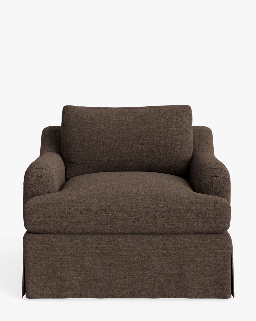 McGee & Co - Lucille Skirted English Roll Arm Lounge Chair
