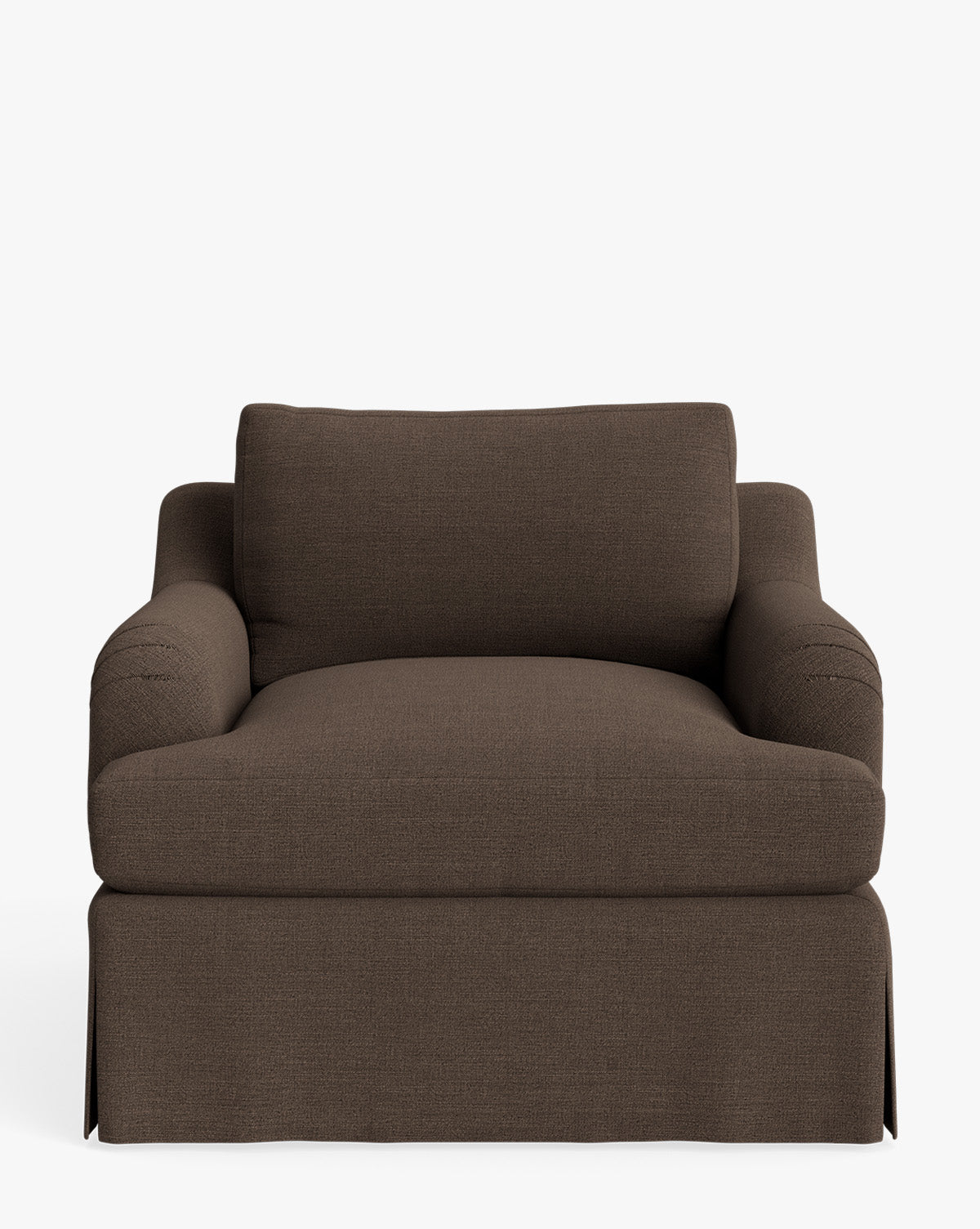 McGee & Co - Lucille Skirted English Roll Arm Lounge Chair