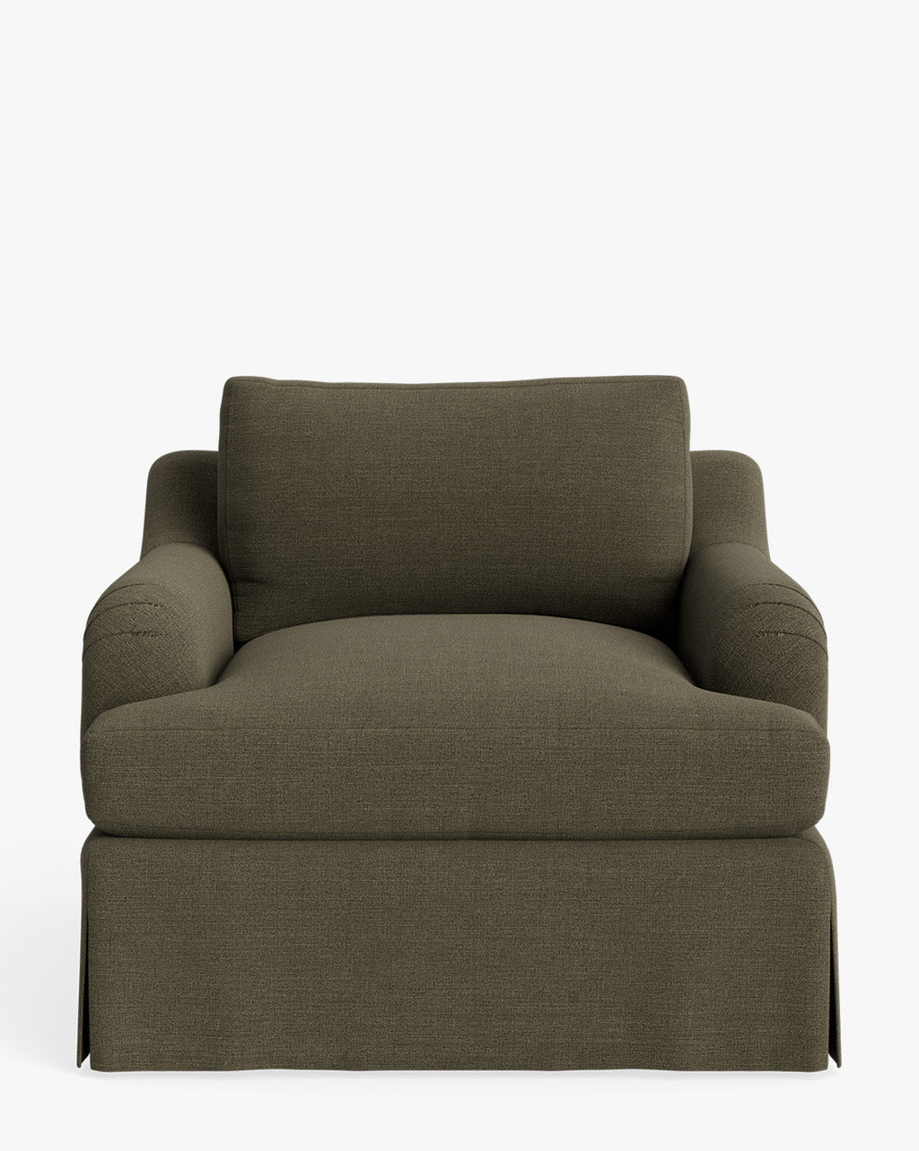 McGee & Co - Lucille Skirted English Roll Arm Lounge Chair