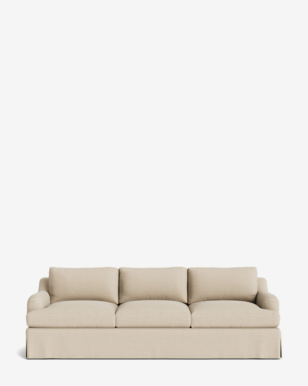 McGee & Co - Lucille Skirted English Roll Arm Sofa
