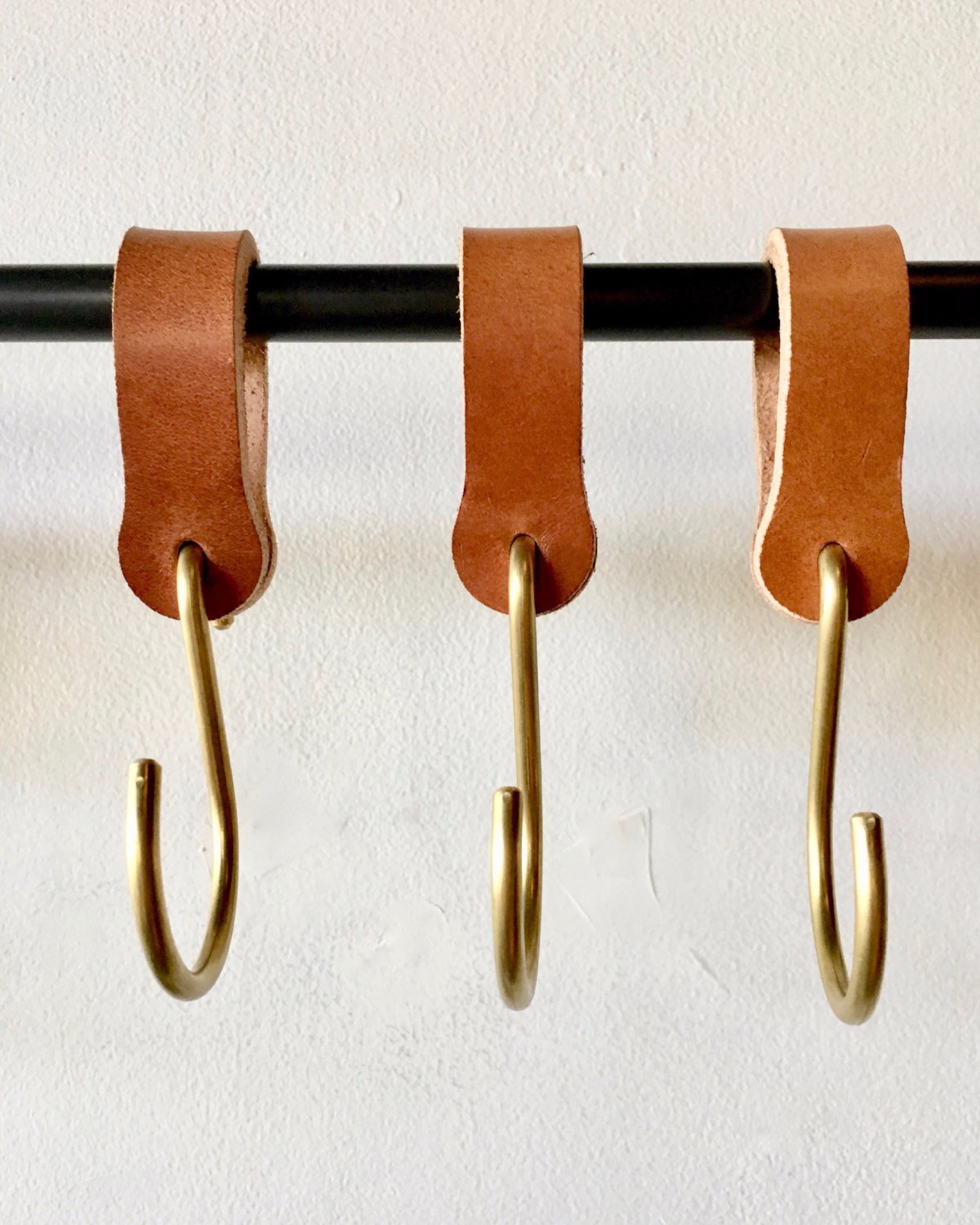 Lostine - Ludlow Leather Hooks - Tan