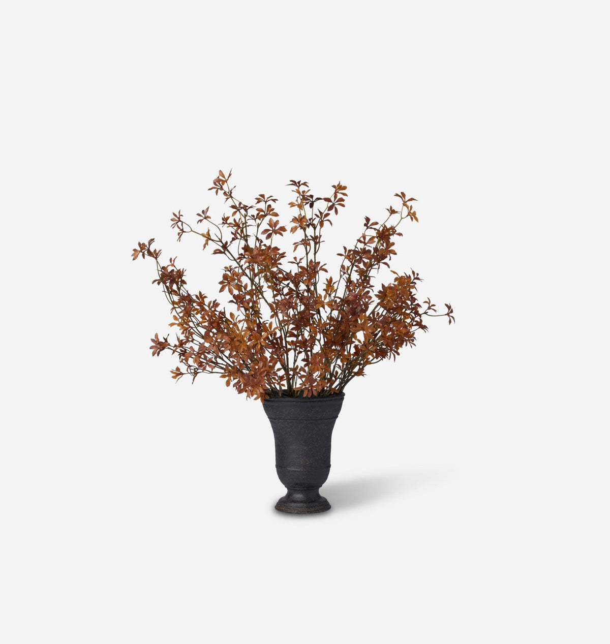 Amber Interiors - Faux Ludwigia Bundle in Small Bergen Vase