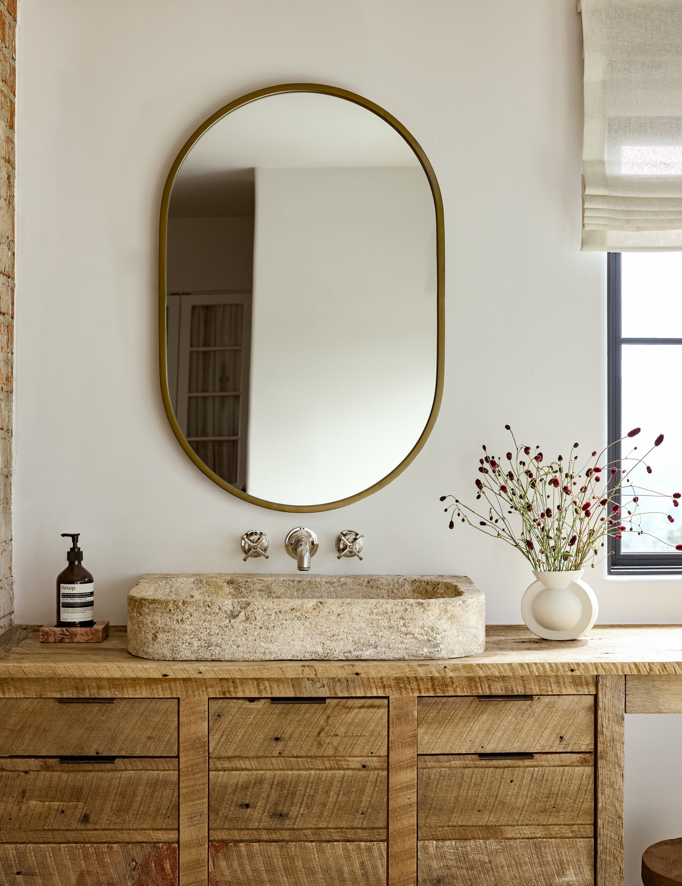 Lulu and Georgia - Idris Oval Mirror