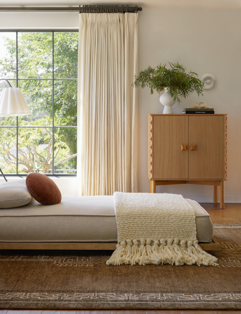 Lulu and Georgia - Open Box: Cami Bar Cabinet, Natural by Eny Lee Parker