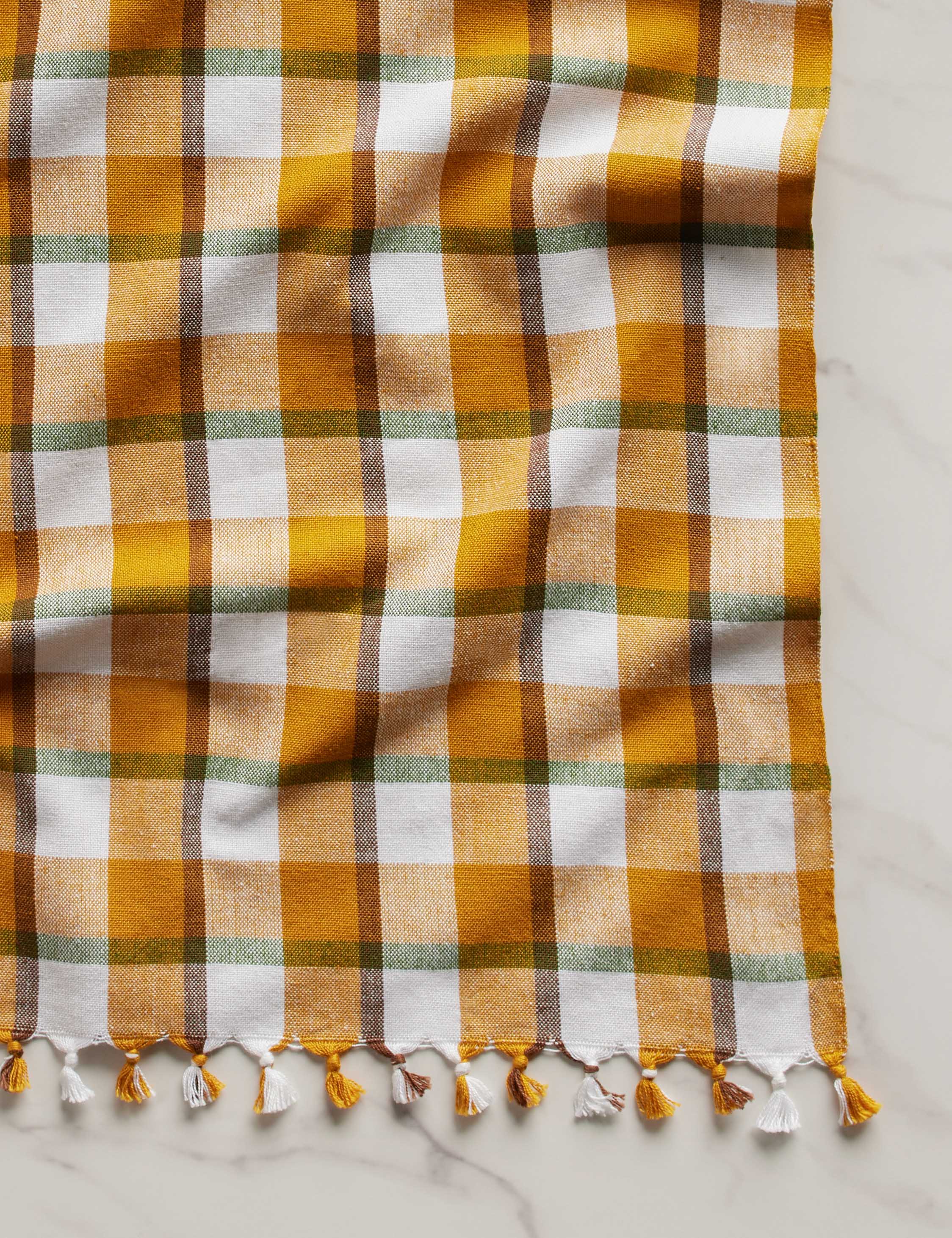 Lulu and Georgia - Harvest Plaid Tablecloth by Heather Taylor Home