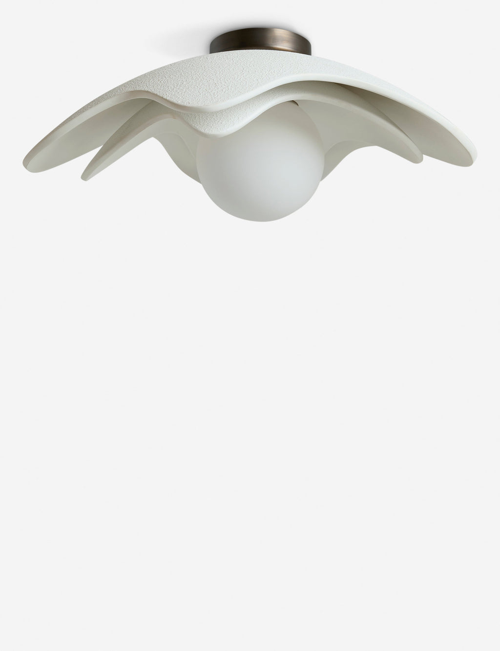 Lulu and Georgia - Soft Petal Flush Mount Light by Lolly Lolly Ceramics
