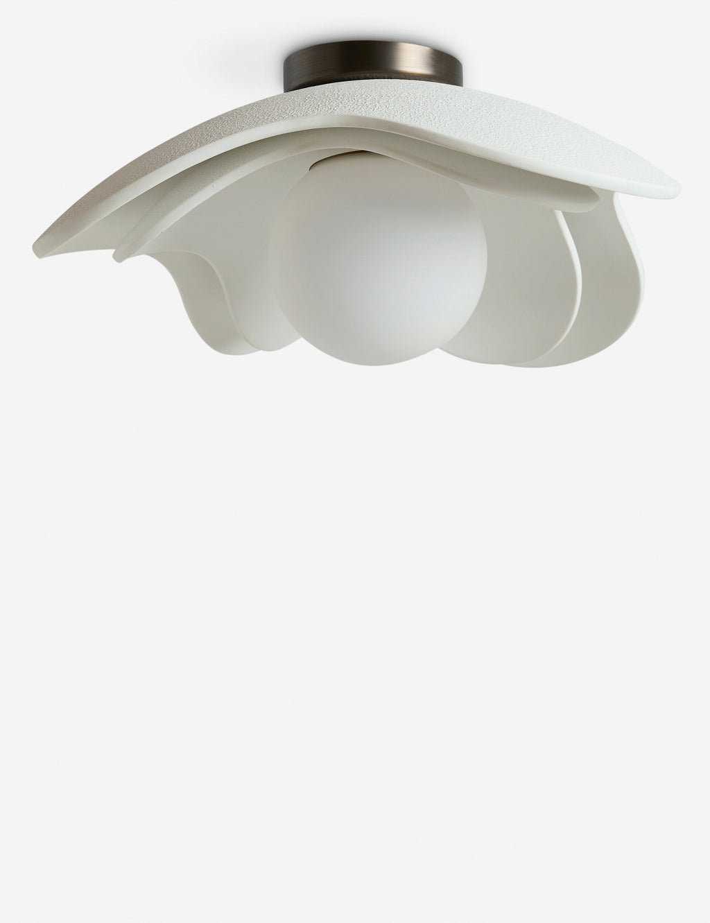 Lulu and Georgia - Soft Petal Flush Mount Light by Lolly Lolly Ceramics