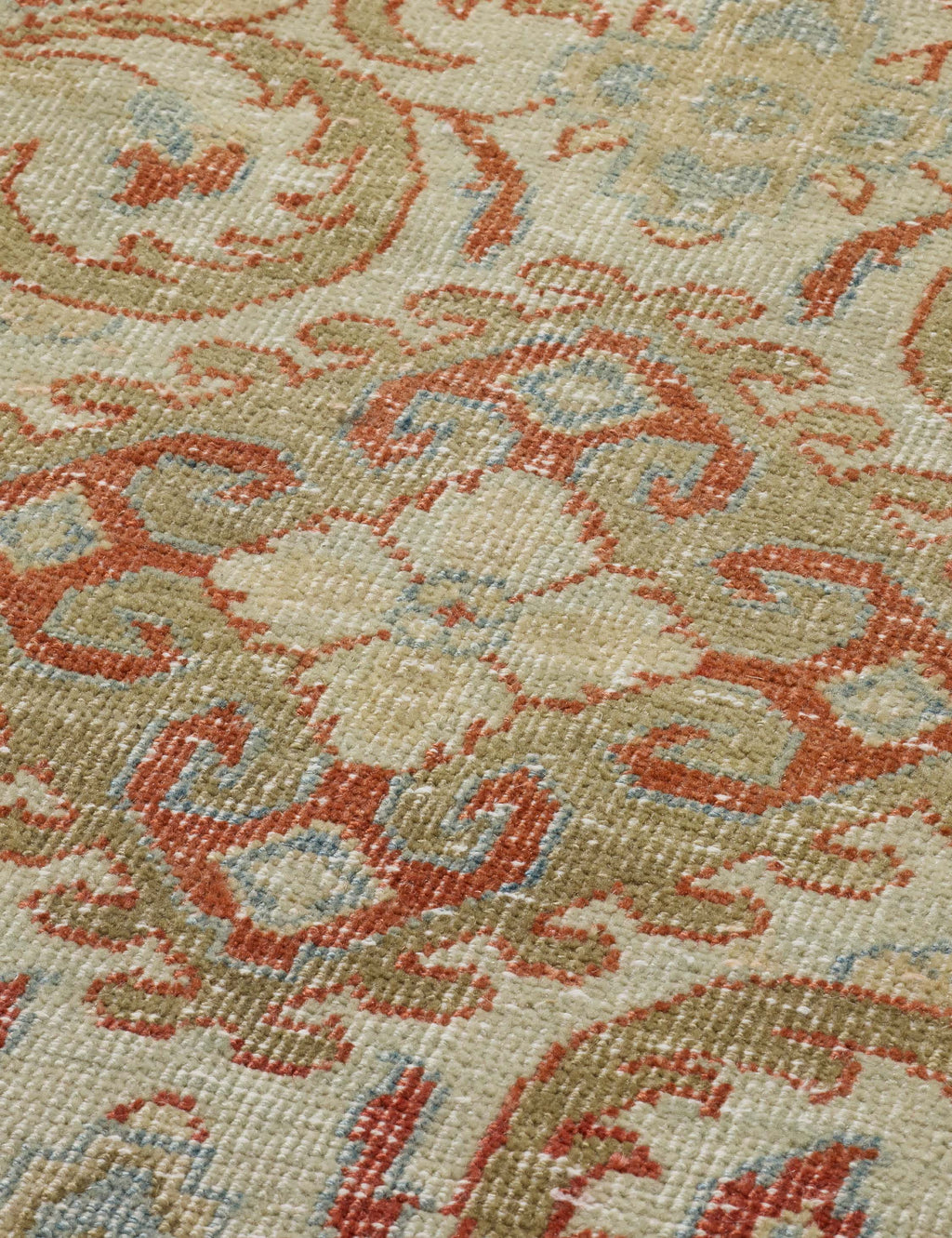 Lulu and Georgia - Vintage Turkish Hand - Knotted Wool Rug No. 613, 6'11" x 10'1"