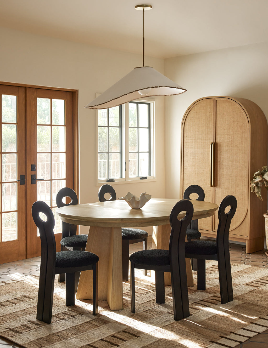 Lulu and Georgia - Open Box: Nycola Extendable Oval Dining Table, Natural Oak 44"W