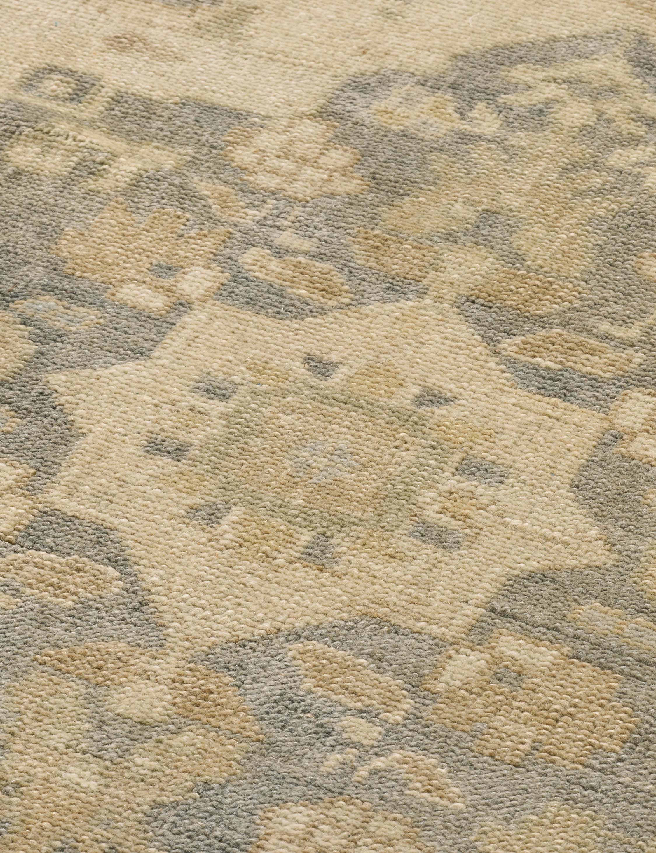 Lulu and Georgia - Vintage Turkish Hand - Knotted Wool Rug No. 610, 6'1" x 10'