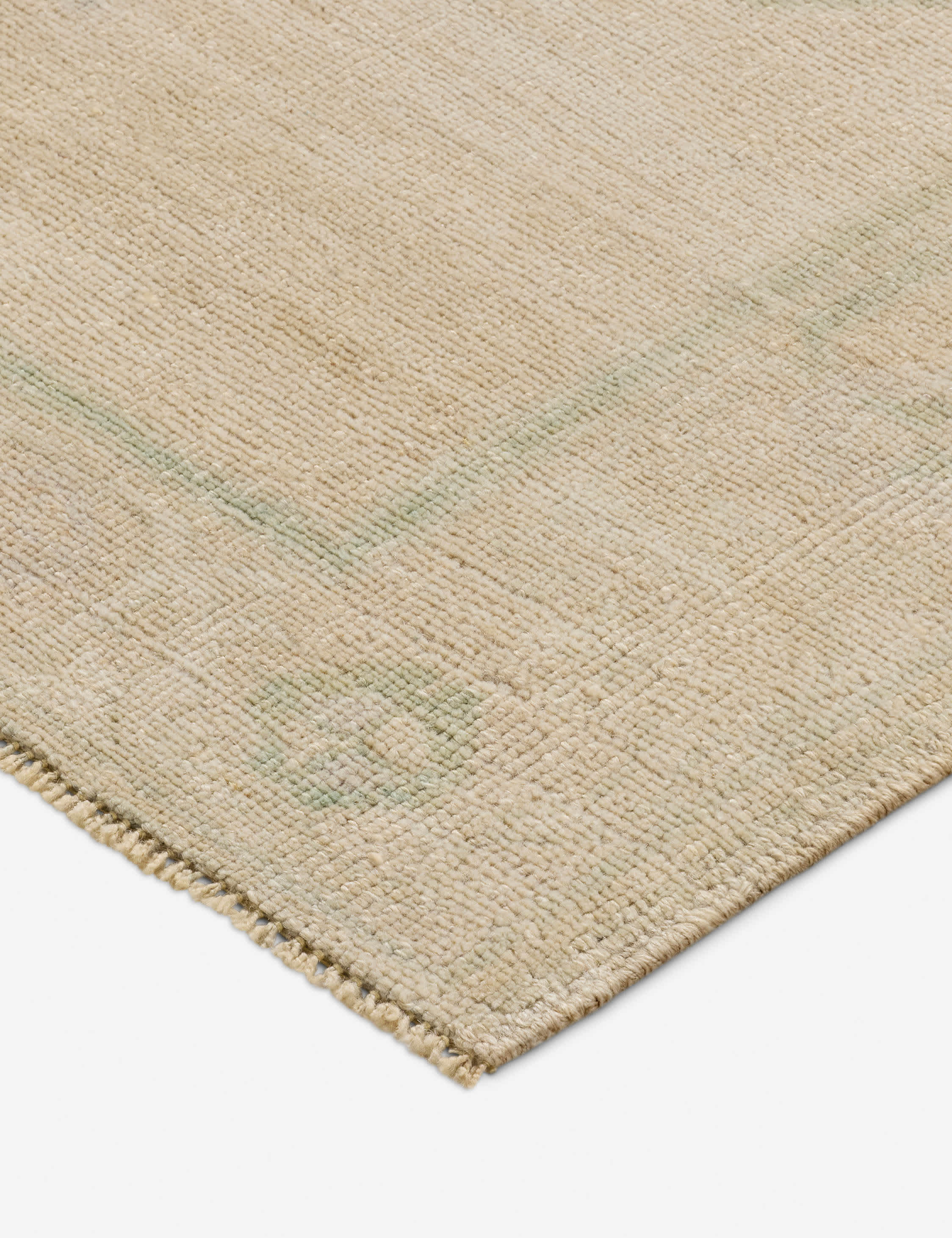 Lulu and Georgia - Vintage Turkish Hand - Knotted Wool Runner Rug No. 606, 4'11" x 11'5"