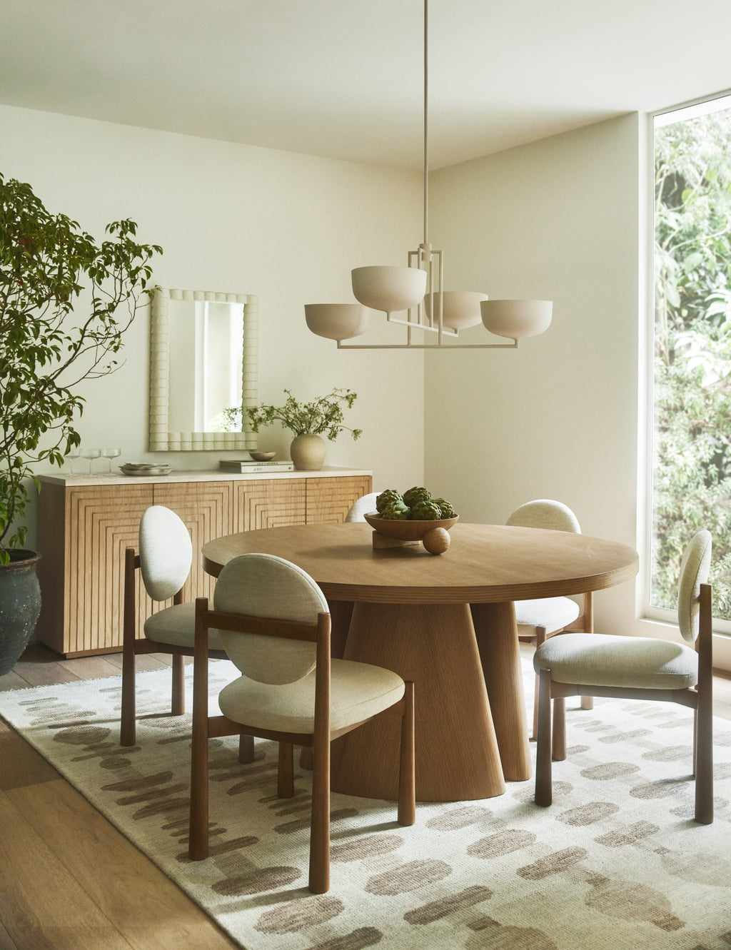 Lulu and Georgia - Open Box: Truett Dining Chair, Ivory Basketweave