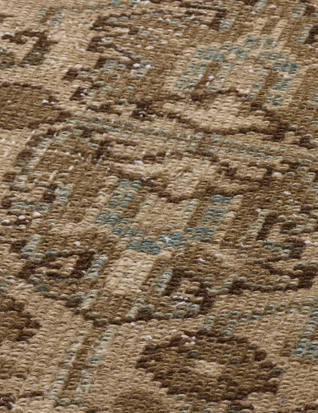 Lulu and Georgia - Vintage Turkish Hand - Knotted Wool Rug No. 612, 7' x 9'