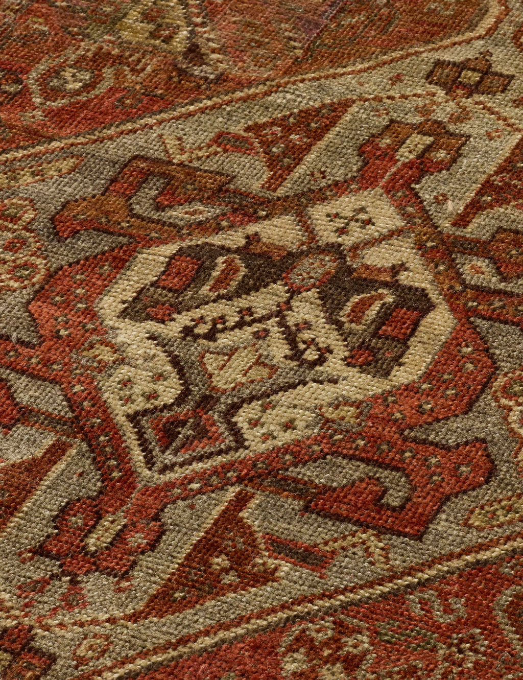 Lulu and Georgia - Vintage Turkish Hand - Knotted Wool Rug No. 611, 6'1" x 9'3"