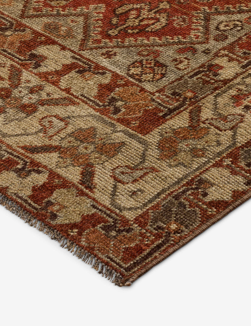 Lulu and Georgia - Vintage Turkish Hand - Knotted Wool Rug No. 611, 6'1" x 9'3"
