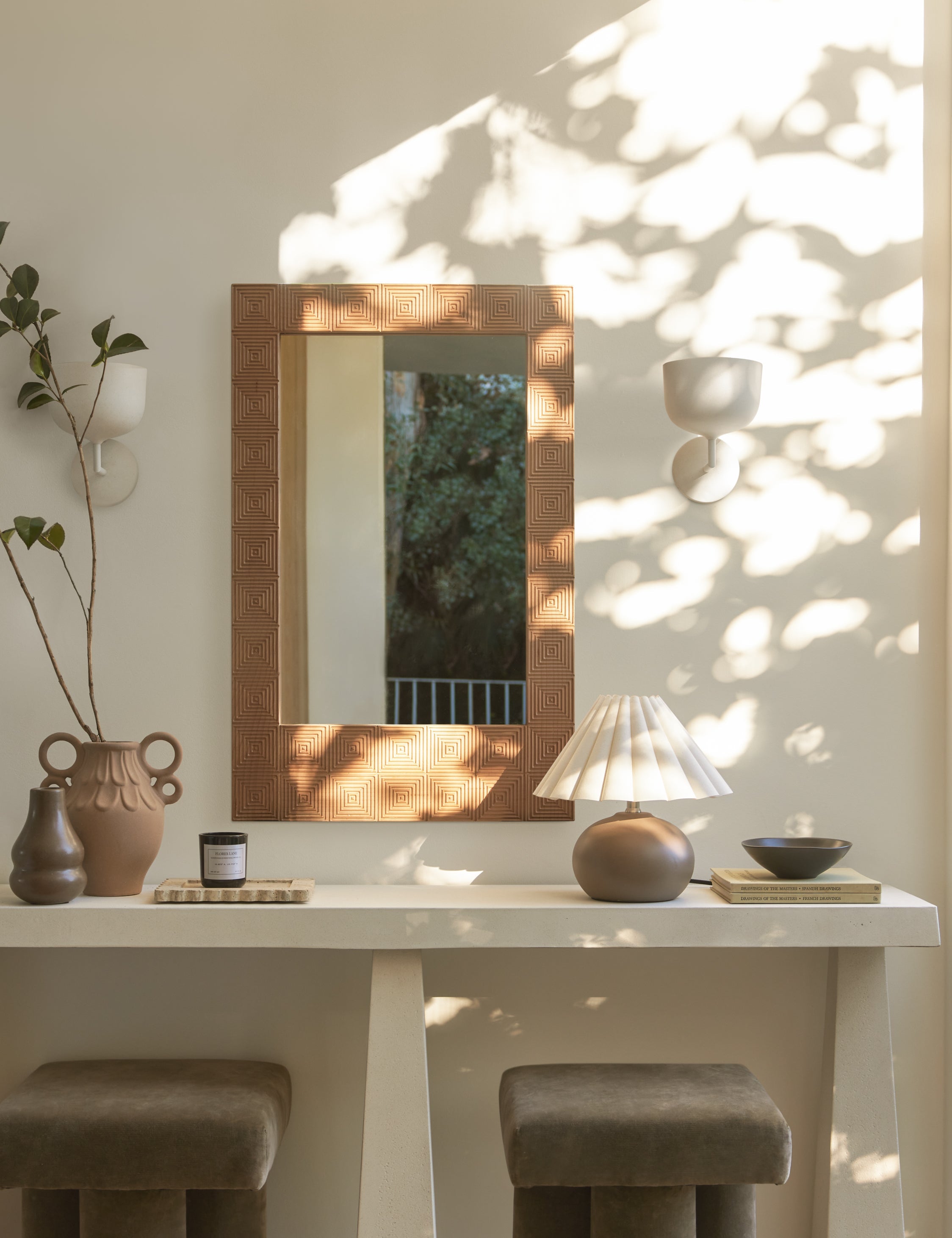 Lulu and Georgia - Chelan Mirror