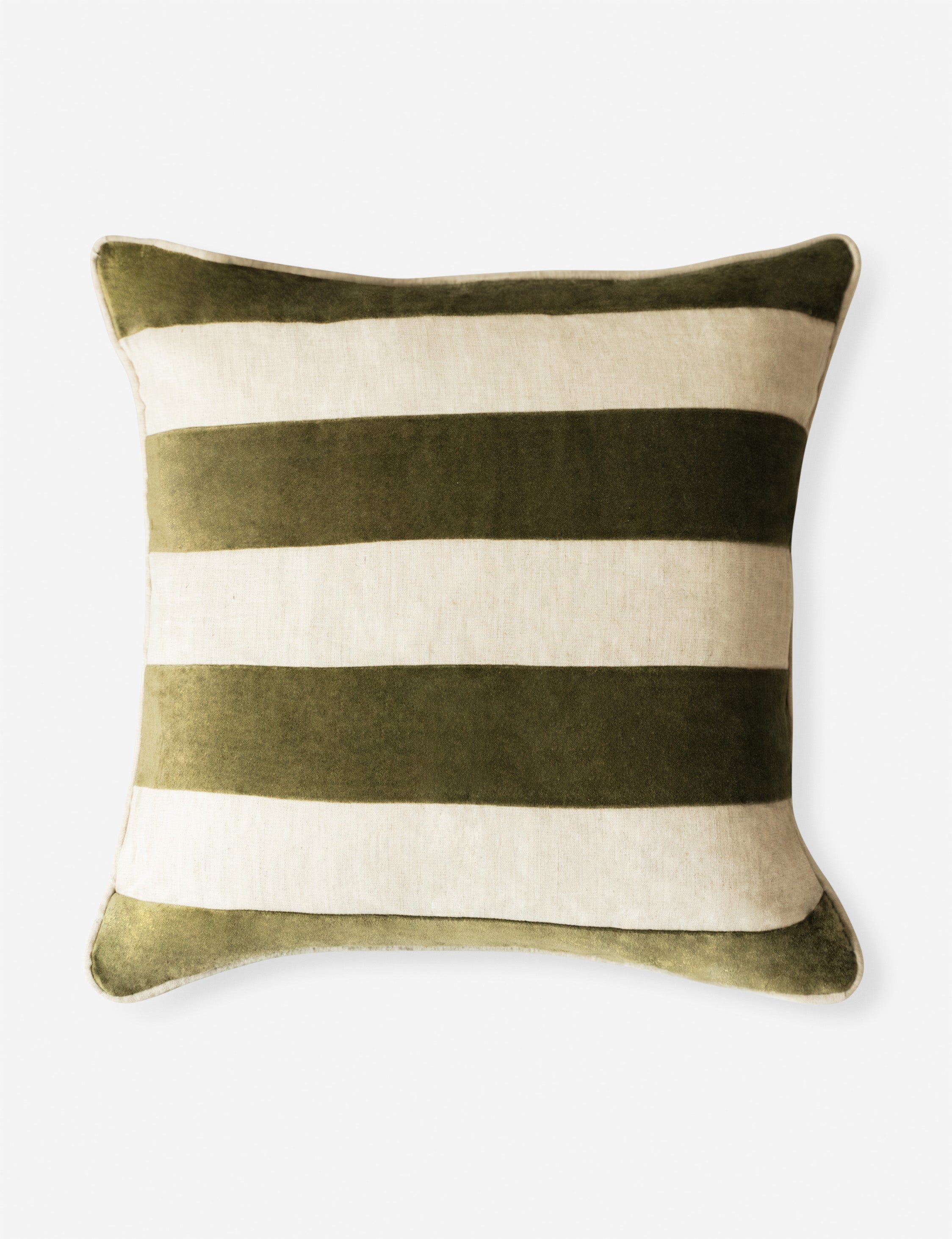 Lulu and Georgia - Borroto Velvet Stripe Pillow