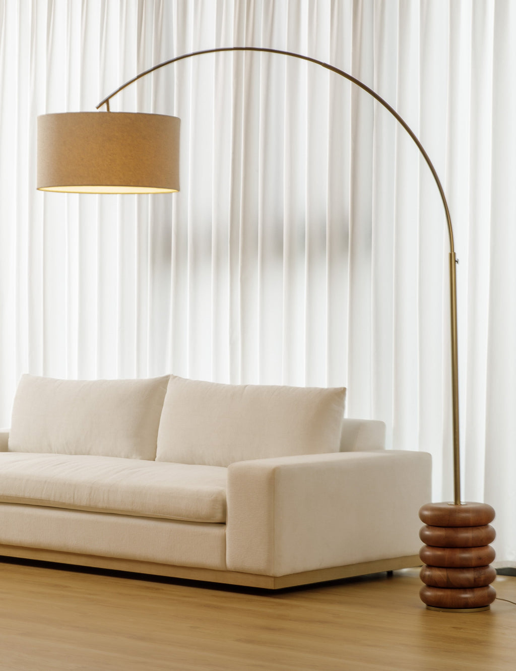 Lulu and Georgia - Linus Arc Floor Lamp