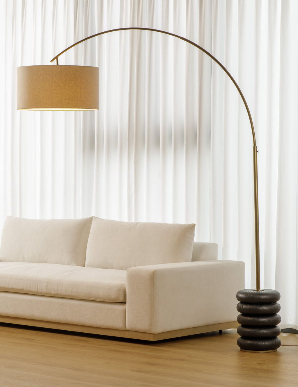 Lulu and Georgia - Linus Arc Floor Lamp