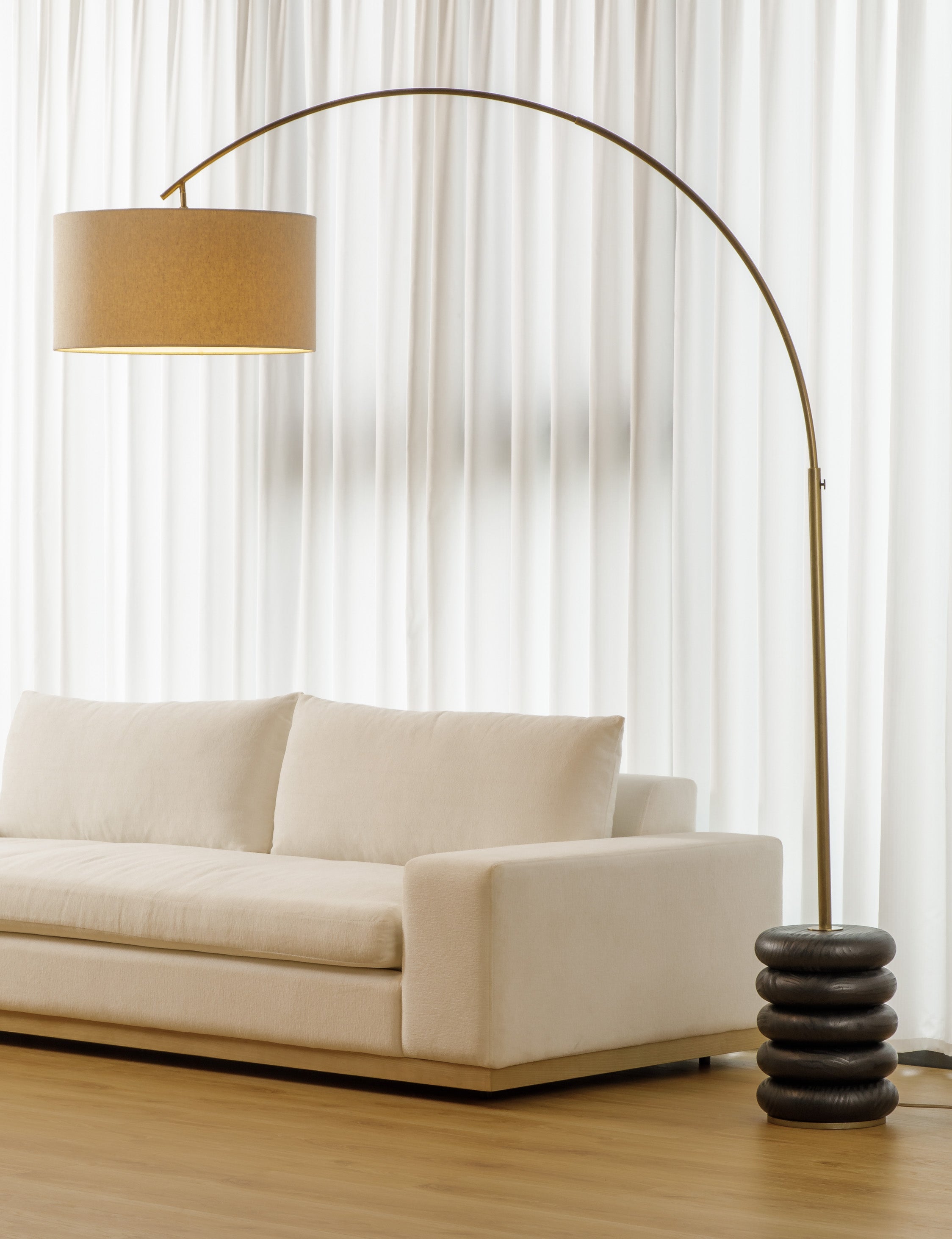 Lulu and Georgia - Linus Arc Floor Lamp