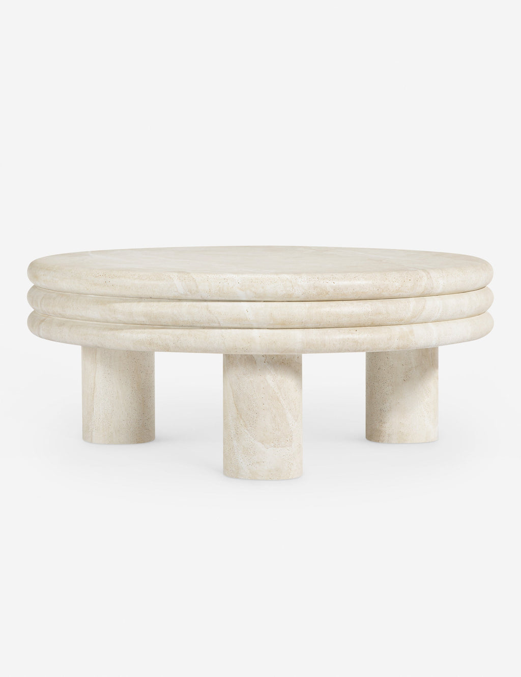 Lulu and Georgia - Brittny Round Coffee Table by Button Atelier x Co.House Designs