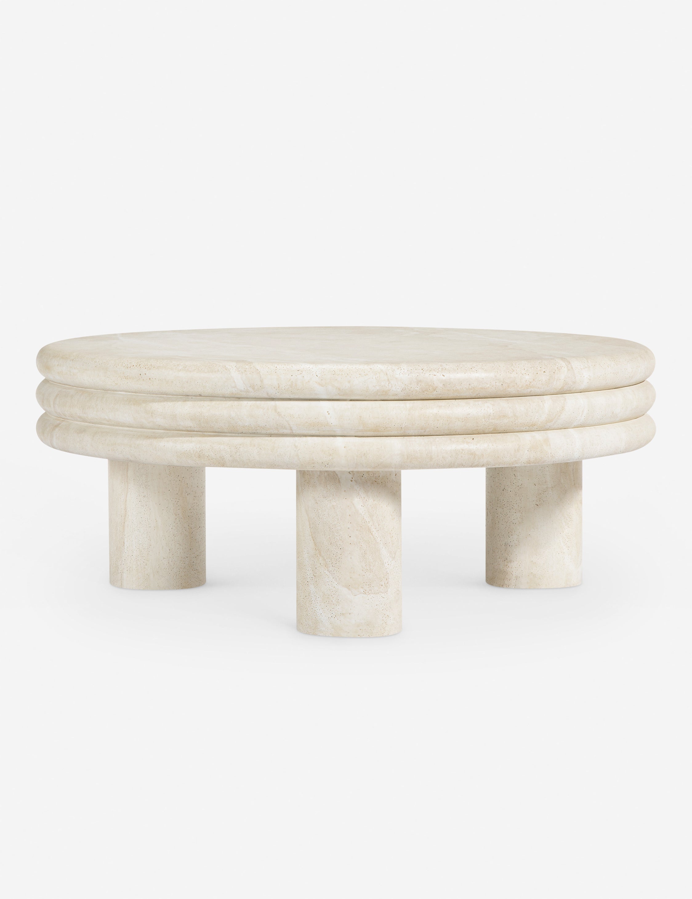 Lulu and Georgia - Brittny Round Coffee Table by Button Atelier x Co.House Designs