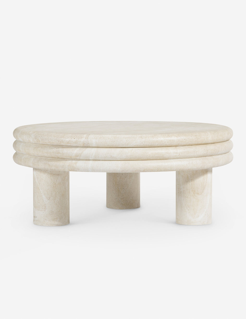 Lulu and Georgia - Brittny Round Coffee Table by Button Atelier x Co.House Designs