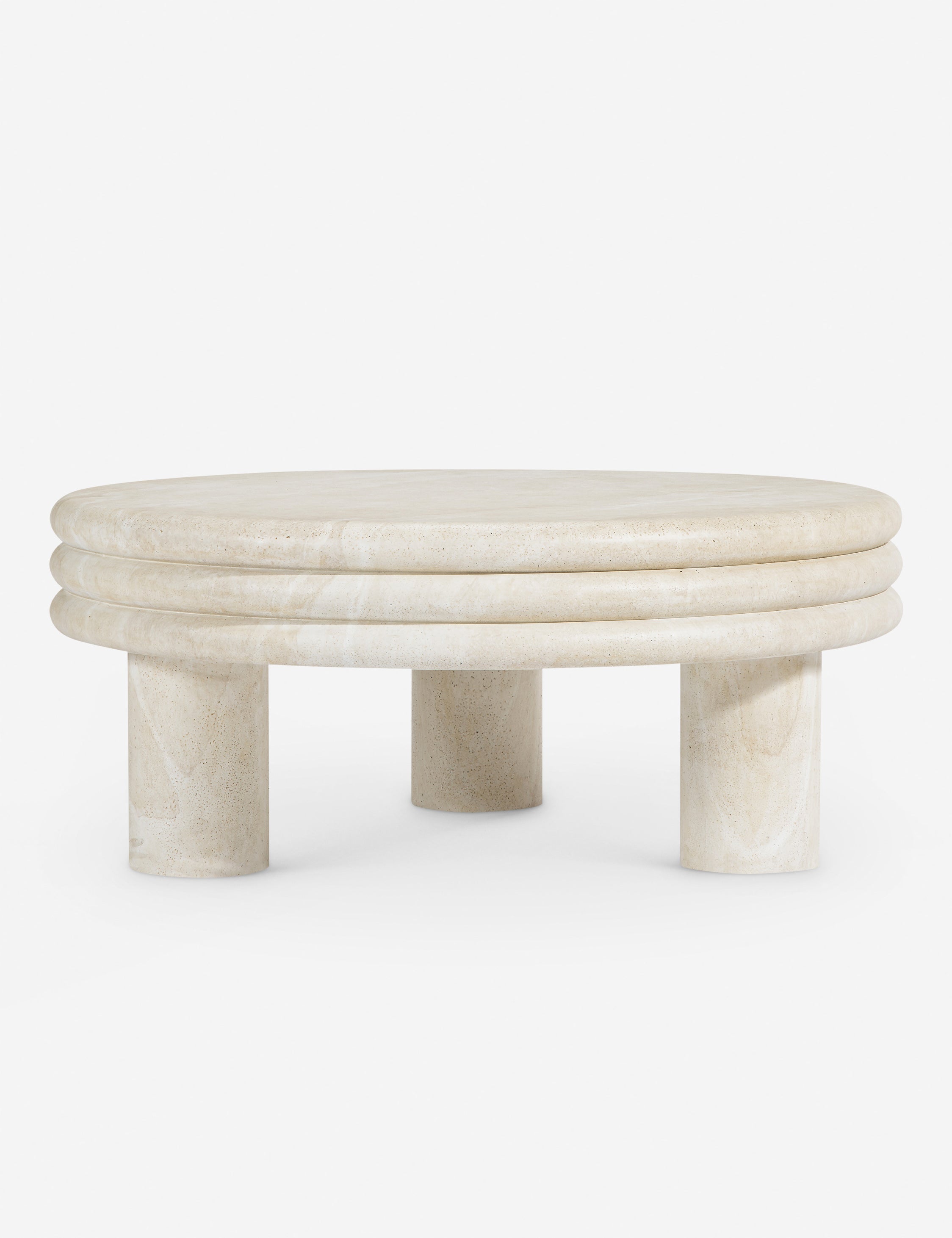 Lulu and Georgia - Brittny Round Coffee Table by Button Atelier x Co.House Designs