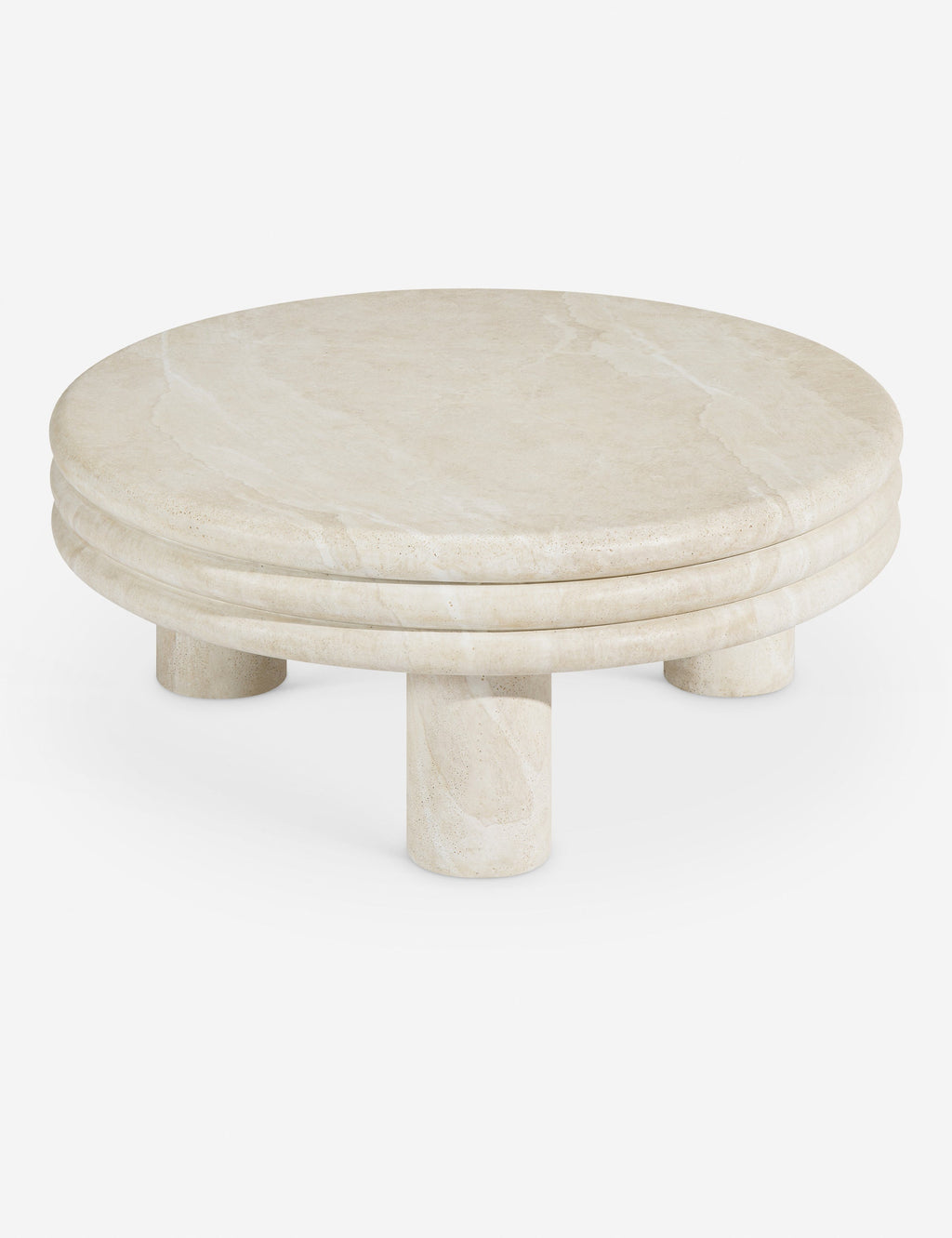 Lulu and Georgia - Brittny Round Coffee Table by Button Atelier x Co.House Designs