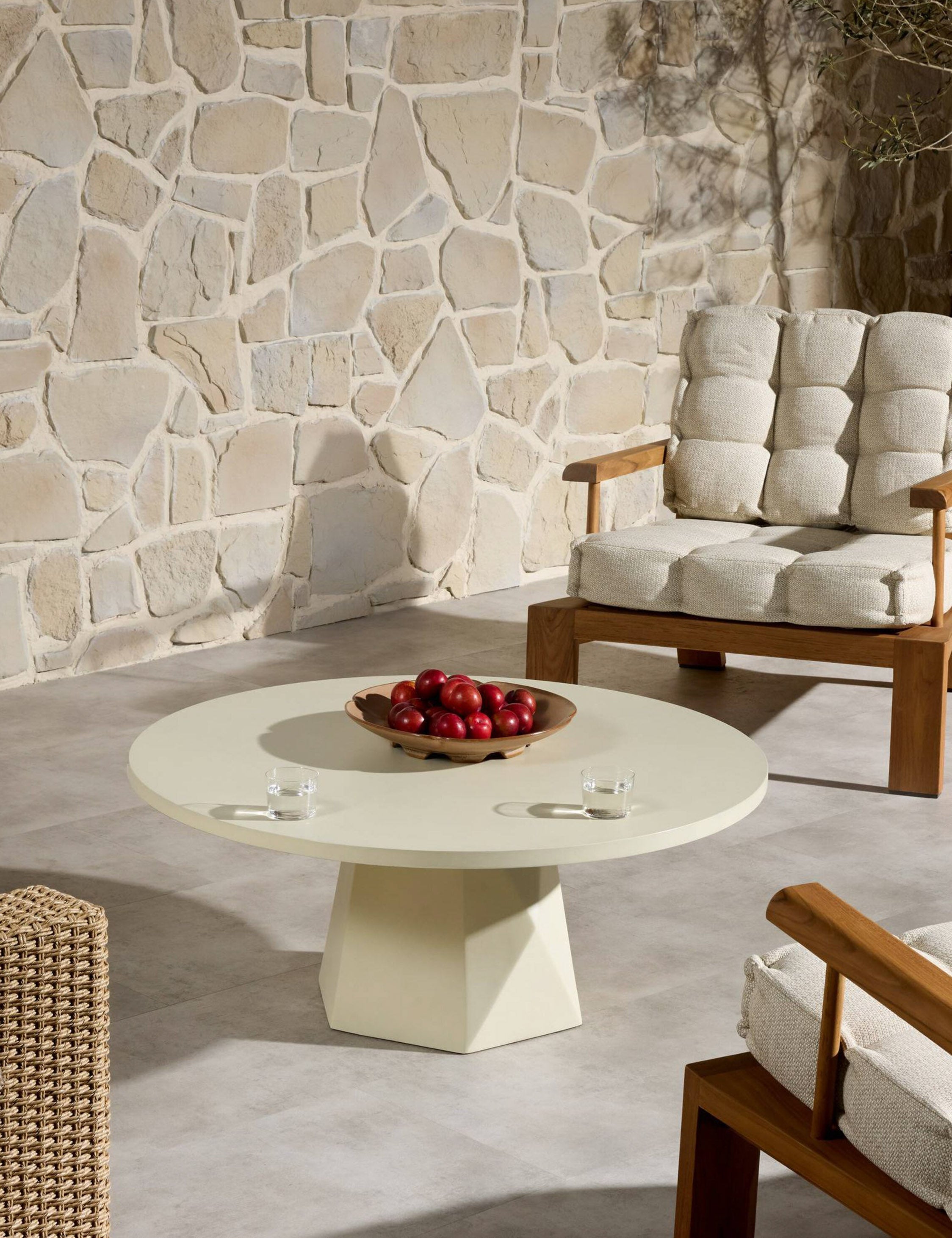 Lulu and Georgia - Schuller Indoor / Outdoor Round Coffee Table