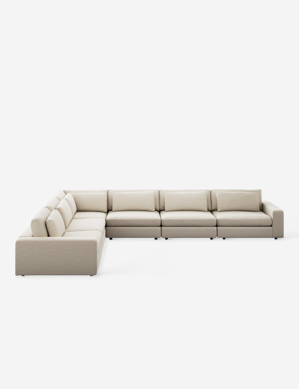 Lulu and Georgia - Creswell 6 - Piece Corner Sectional Sofa