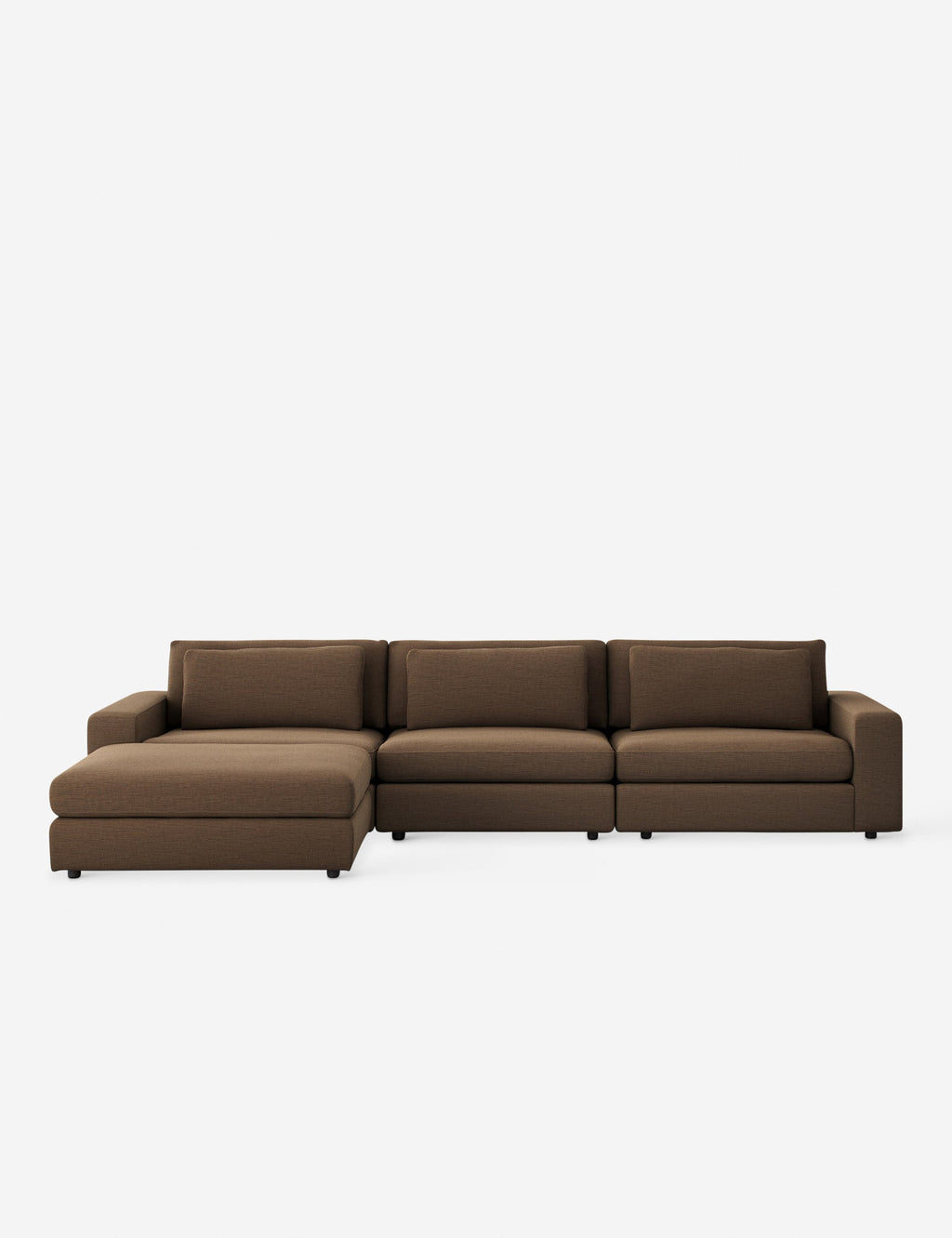 Lulu and Georgia - Creswell Modular 3 - Piece Sectional Sofa with Ottoman