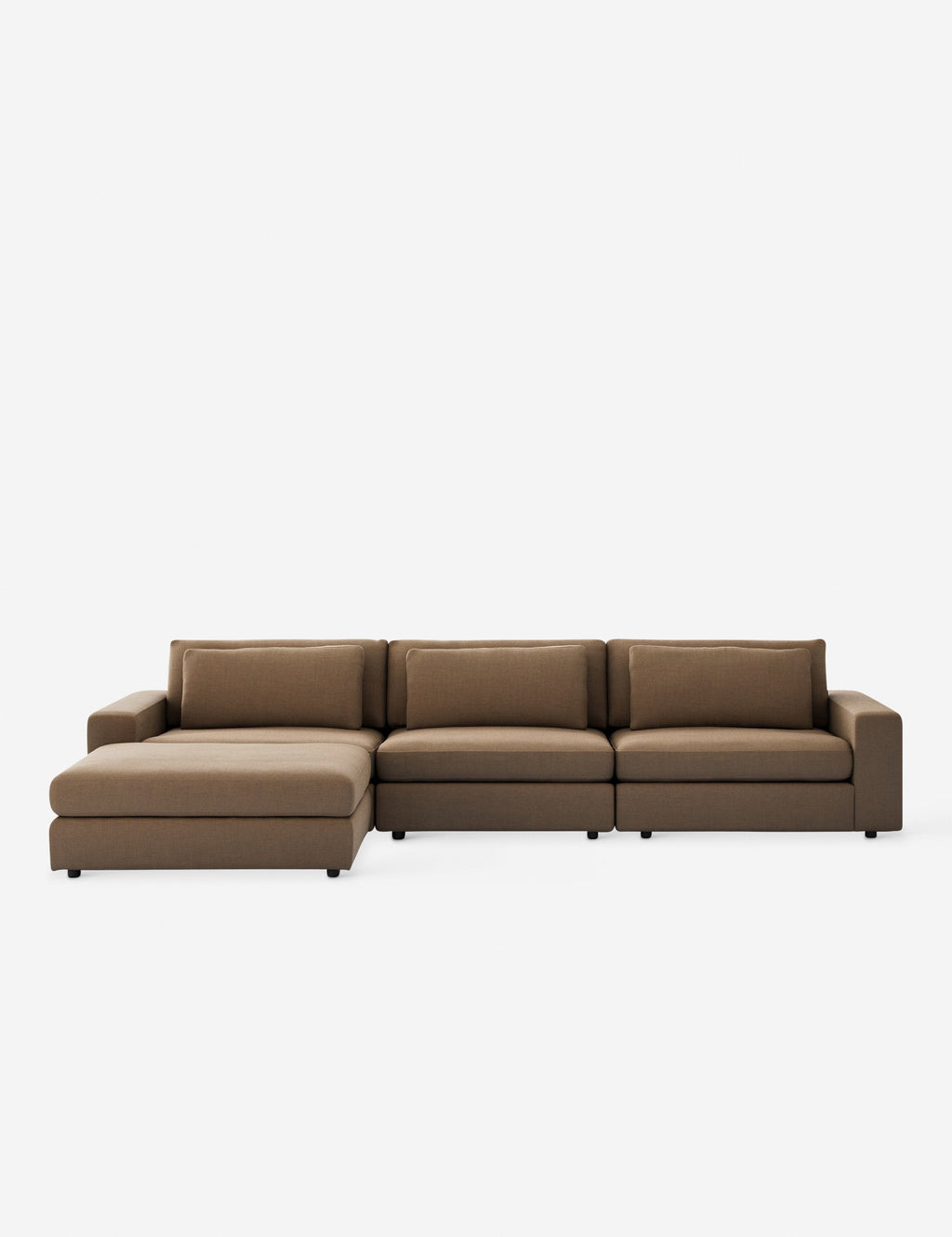 Lulu and Georgia - Creswell Modular 3 - Piece Sectional Sofa with Ottoman