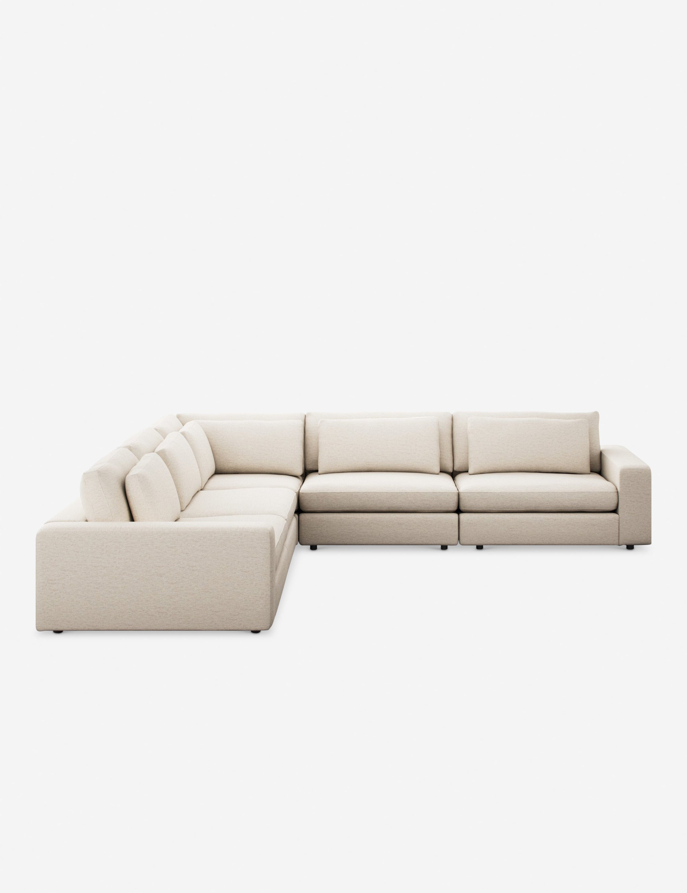 Lulu and Georgia - Creswell 5 - Piece Corner Sectional Sofa
