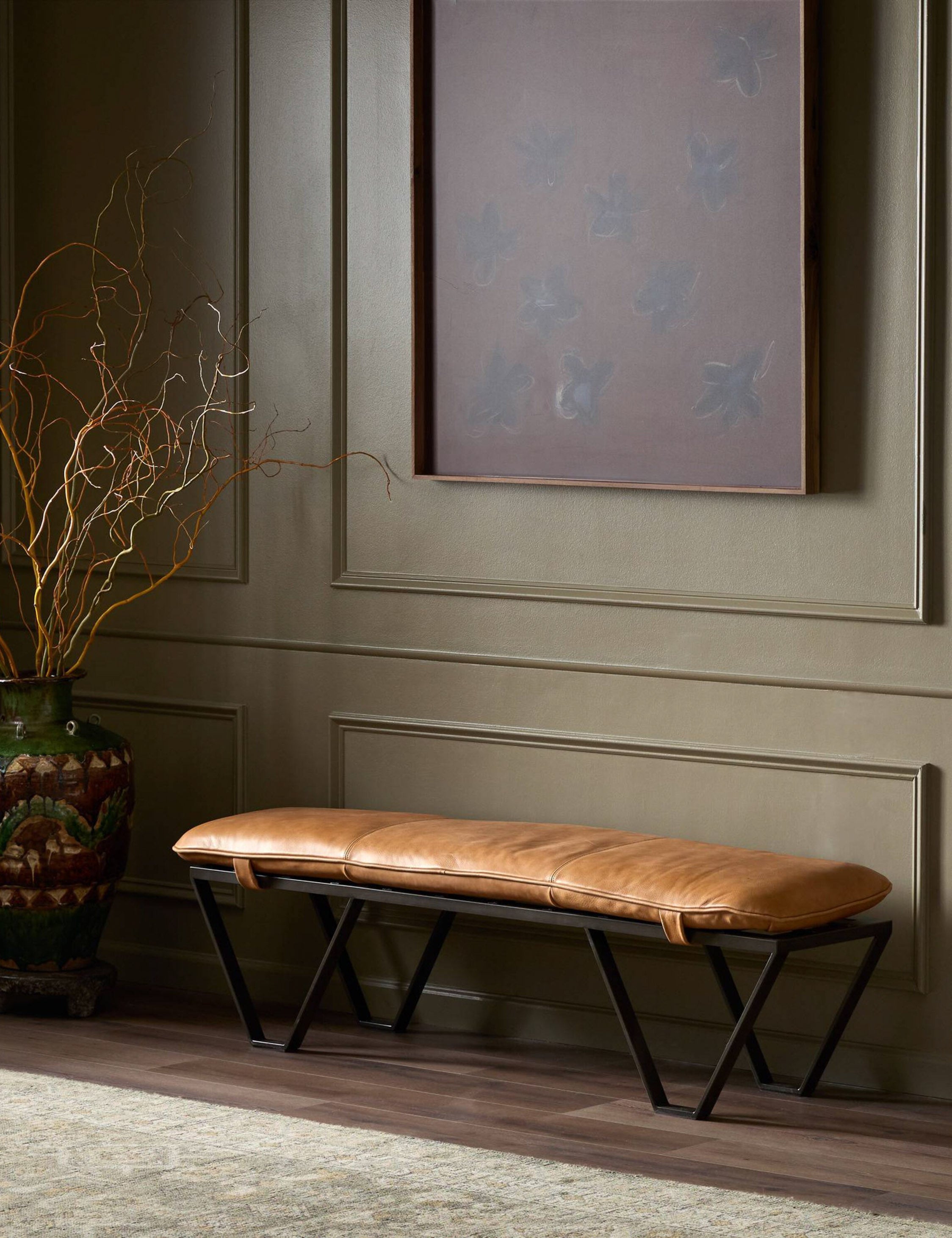 Lulu and Georgia - Vannoy Bench