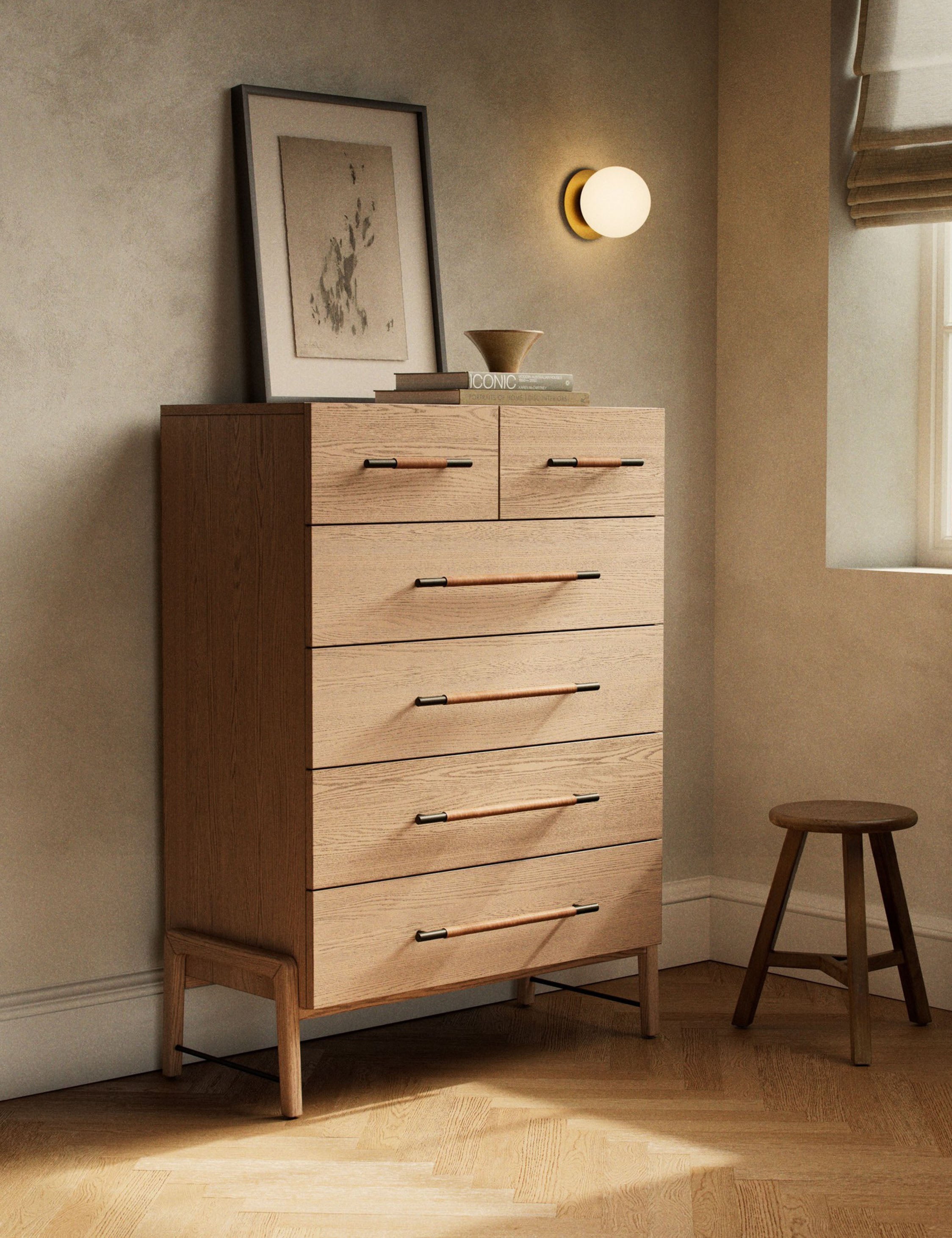 Lulu and Georgia - Avalon Tall 6-Drawer Dresser