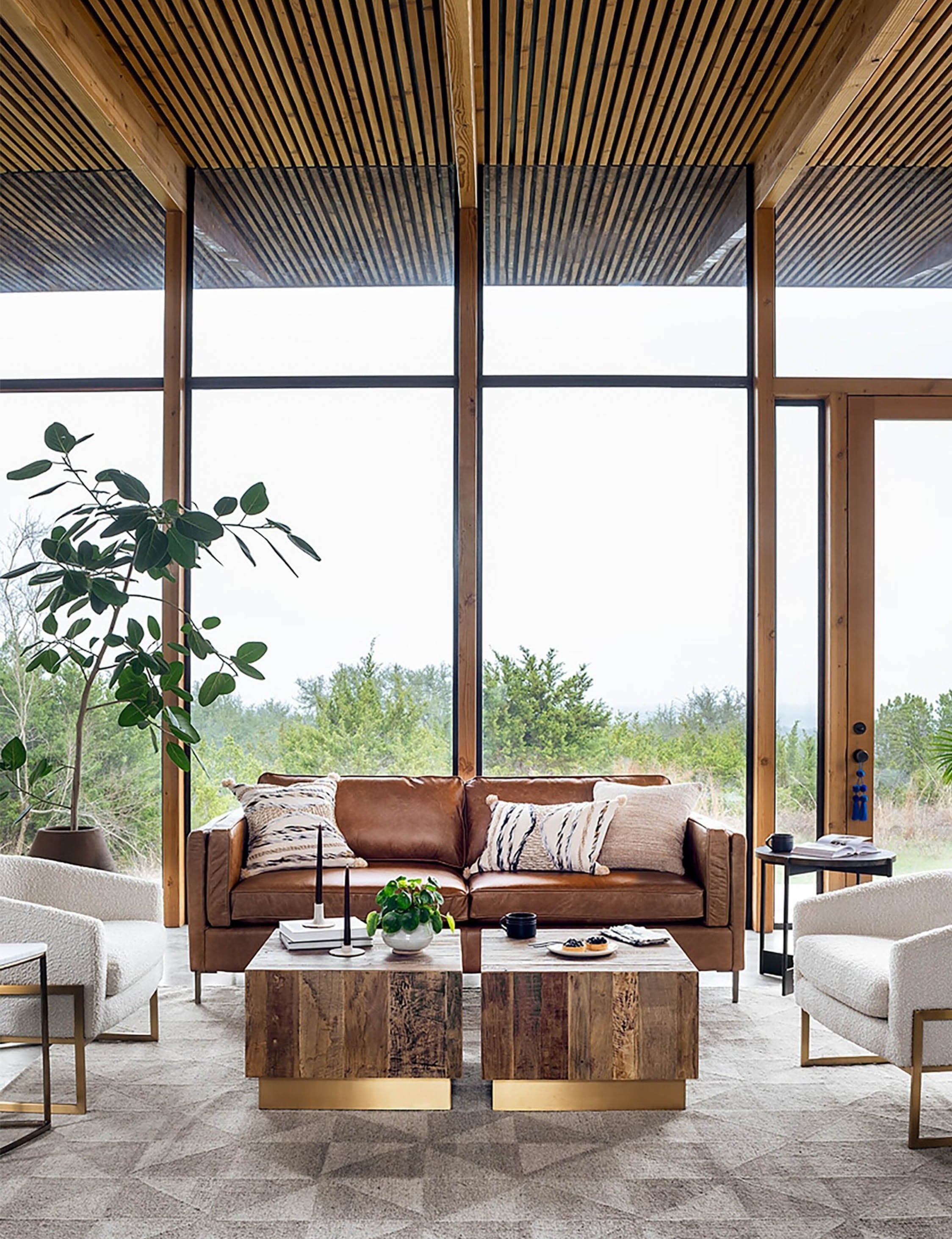 Lulu and Georgia - Orielle Leather Sofa