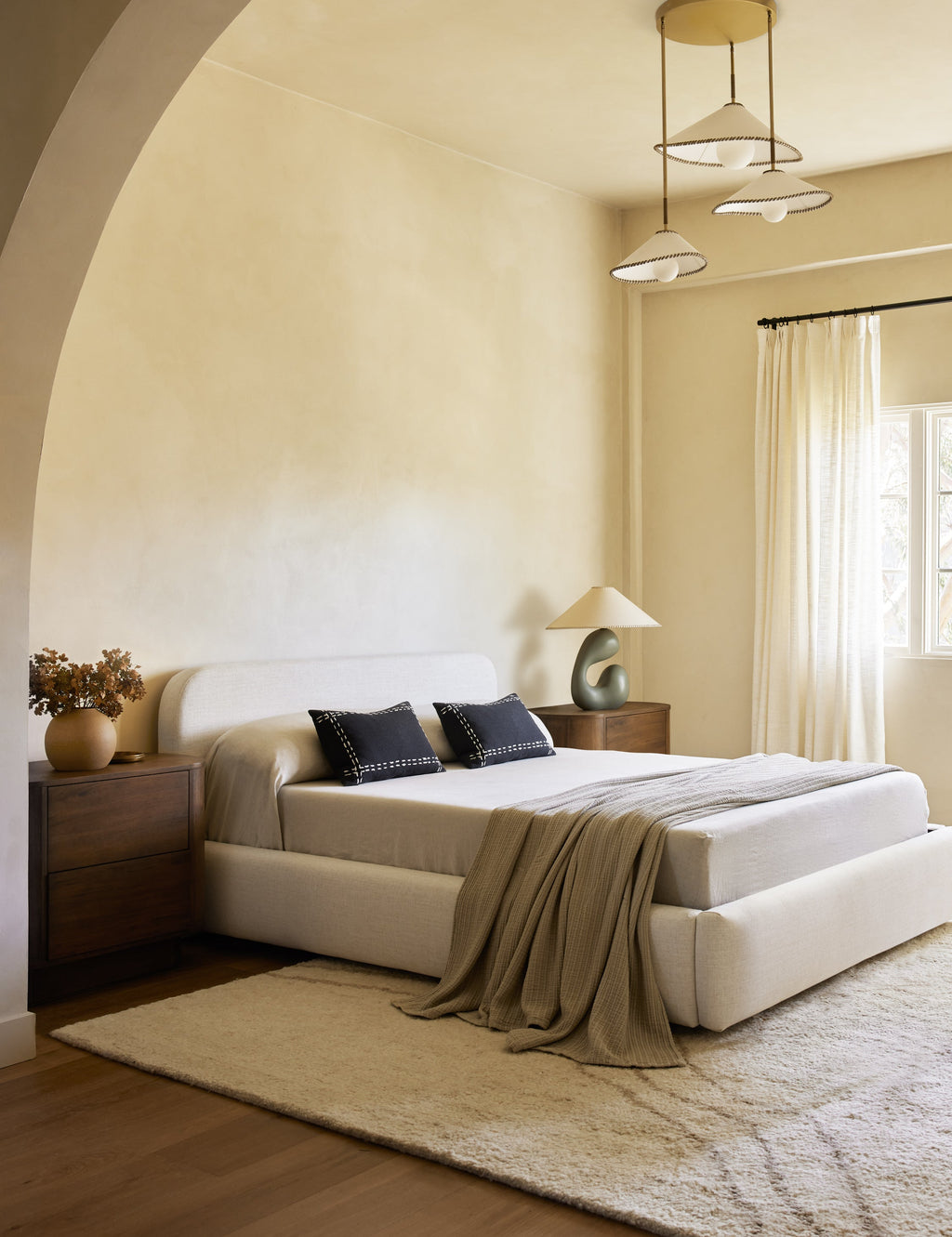 Lulu and Georgia - Accord Embroidered Pillow by Élan Byrd