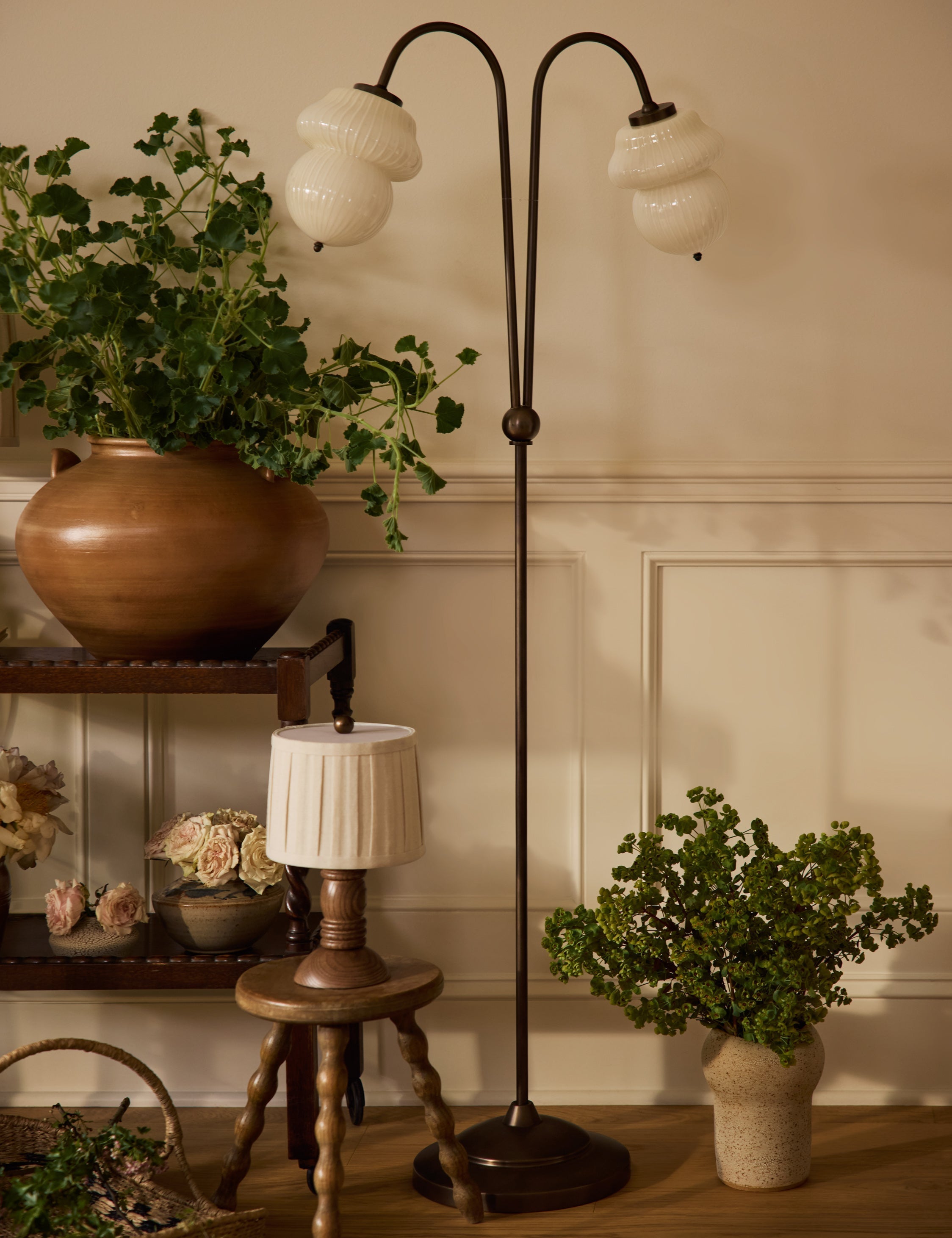Lulu and Georgia - Ribchester Floor Lamp by Ginny Macdonald