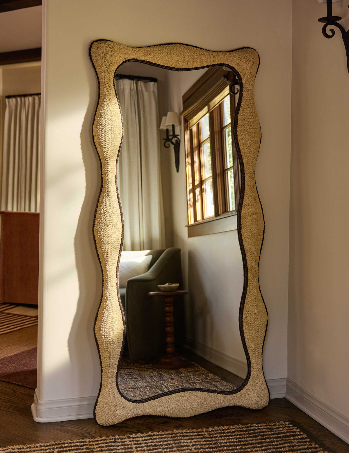 Lulu and Georgia - Jacaranda Full Length Mirror by Elan Byrd