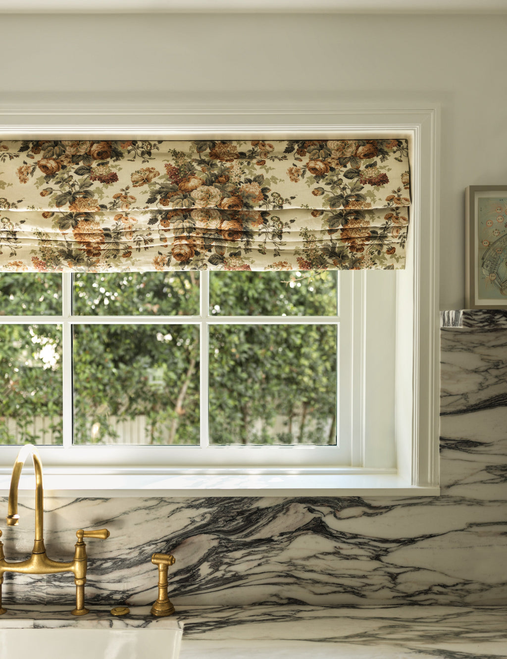 Lulu and Georgia - Soter Linen Roman Shade by Heidi Caillier