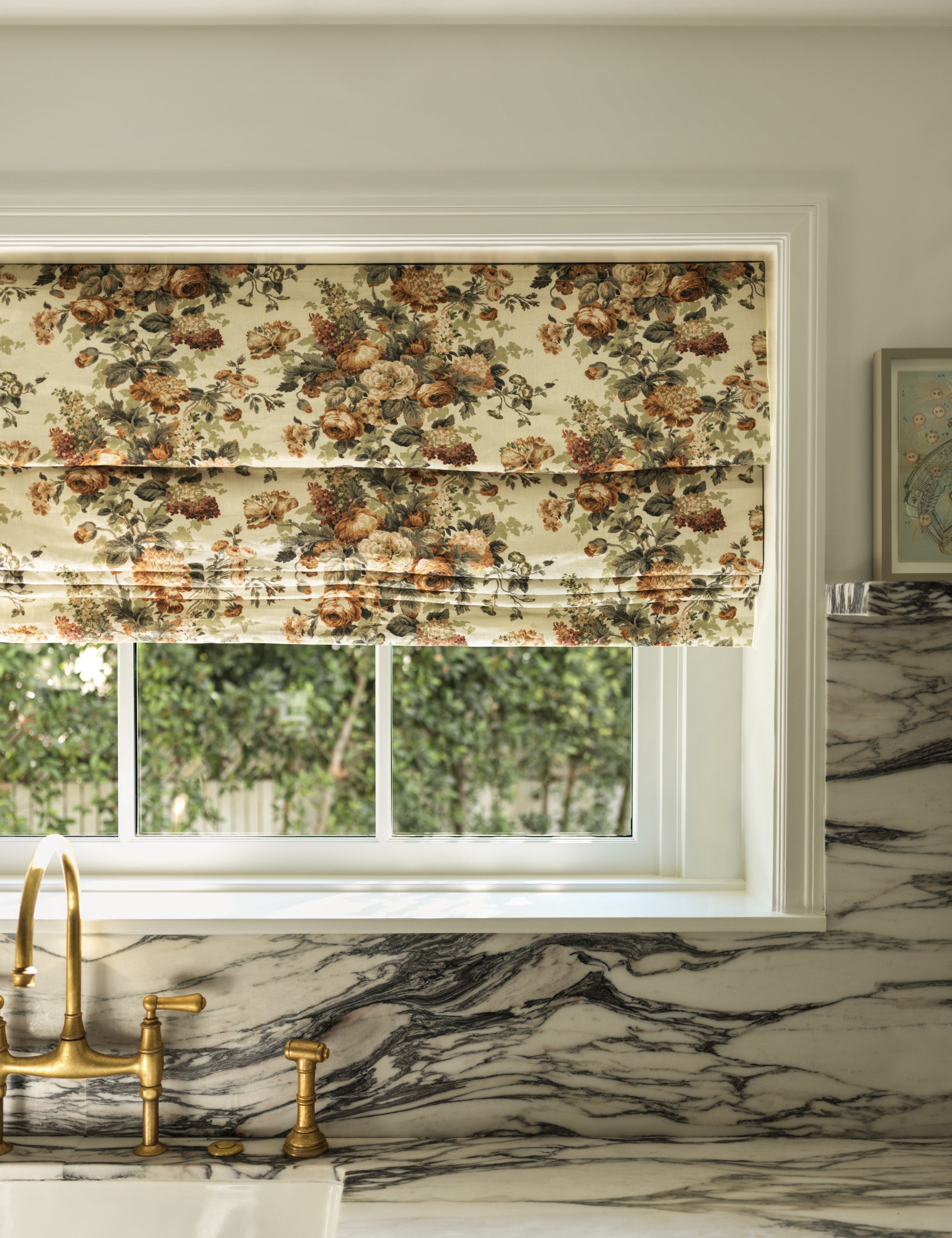 Lulu and Georgia - Soter Linen Roman Shade by Heidi Caillier